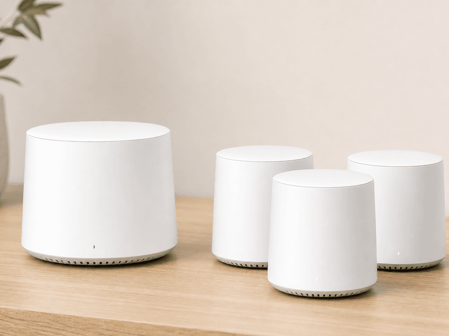 Home Wi-Fi equipment ready for delivery and installation